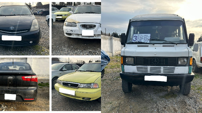 Şirvanda narkotik çəkib avtomobil idarə edən 5 sürücü 15 sutka HƏBS EDİLDİ   - FOTO