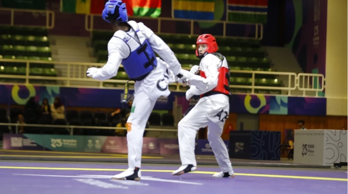 Taekvondoçumuz İslam Oyunlarında bürünc medal qazandı 