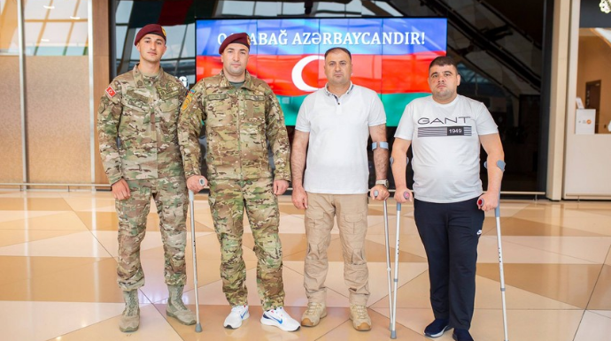 Тяжелораненые ветераны отправлены на лечение в Турцию  - ФОТО