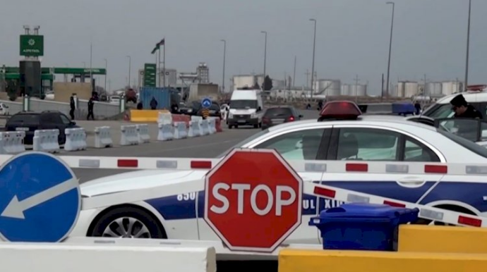 Bakıda avtomobil qaçıran şəxs "Navahı" postunda saxlanıldı 