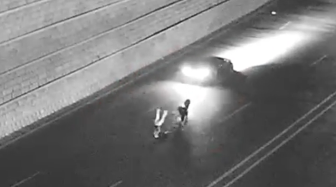 В Баку нарушивший ПДД водитель спровоцировал серьезное ДТП - ВИДЕО 