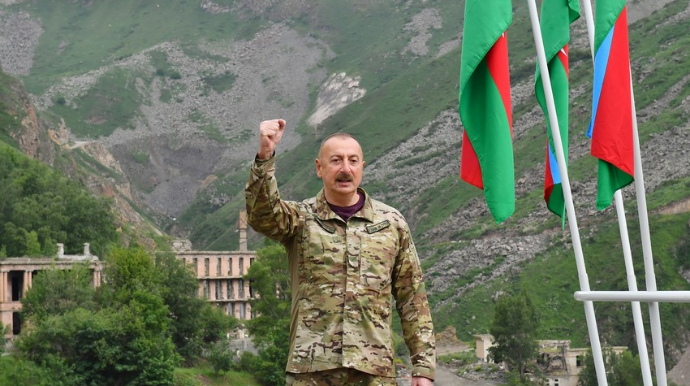 Ильхам Алиев:  Азербайджанская армия размещена в Лачыне  - ФОТО