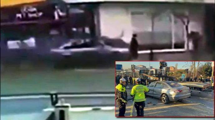 “Audi” sürücüsü baykerlə mübahisə edib qayda pozdu – Ağır qəzada 2 nəfər öldü - VİDEO