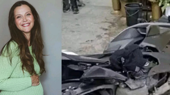 Ailəsi ilə düşdüyü qəzadan yazdı - "Başıma 12 tikiş atdılar"  - FOTO