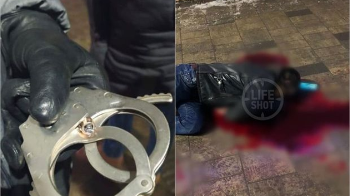 Qandallar polisi ölümdən xilas etdi – FOTO/VİDEO 