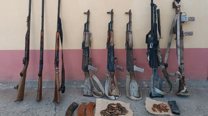 Cəbrayılda silah-sursat tapıldı   - VİDEO