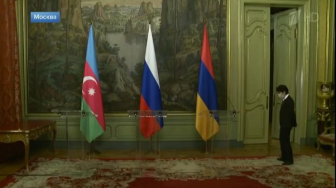 Azərbaycan, Rusiya və Ermənistan XİN başçılarının görüşü başa çatdı   - VİDEO