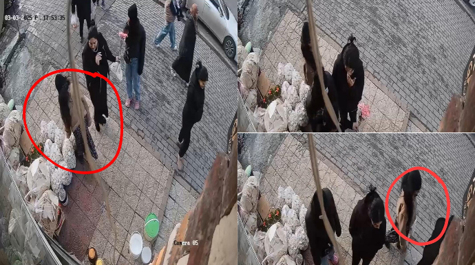 Bakıda qeyri-adi oğurluq: Qaraçılar mağazadan xəngəl oğurladılar - VİDEO 