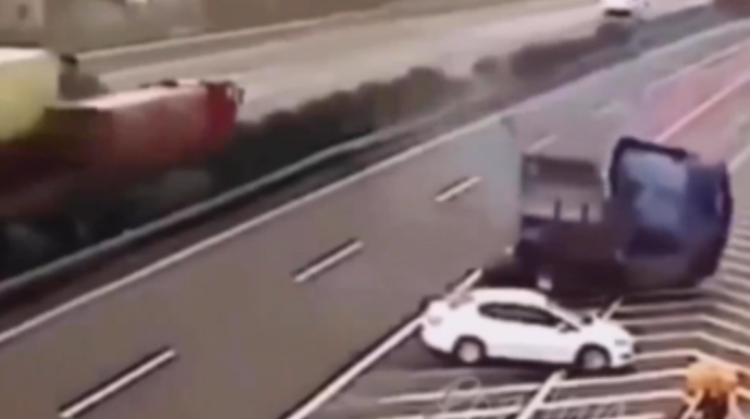 İki yük avtomobilinin qətlinə səbəb olan sürücü - ANBAAN VİDEO 