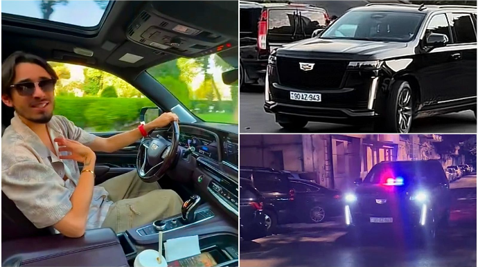 Maşına sayrışan işıq quraşdıran jurnalist saxlanıldı - DYP-dən AÇIQLAMA - VİDEO 