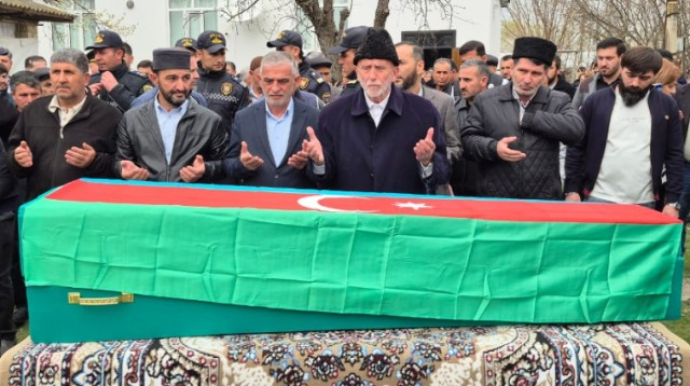 İtkin şəhidimiz Göyçayda dəfn edildi 