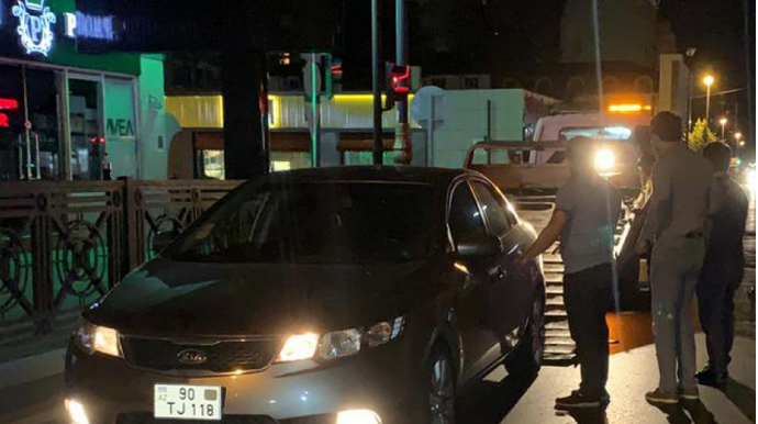 Bakıda işıqforun işləməməsi qəzaya səbəb olub  - VİDEO - FOTO