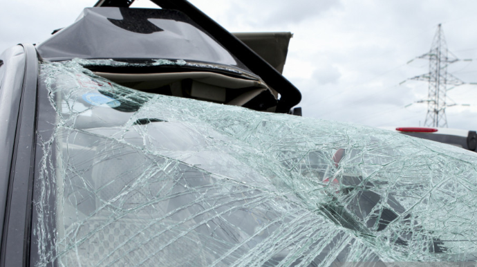 Qubada yol qəzasında körpə xəsarət alıb 