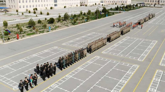 Naxçıvandakı sərhədçilərin təlim toplantısı keçirilib