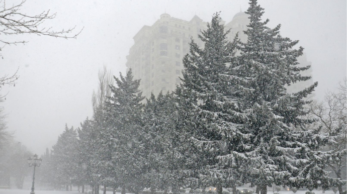 Прогноз погоды в Азербайджане на 04.01.2026 