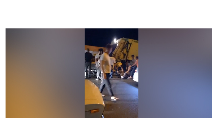 Bakıda "Jiquli" kommunal avtomobillə toqquşdu, yaralılar var   - FOTO