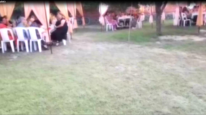 Həyətində 100-dən artıq qonağın iştirakı ilə toy edən Balakən sakini cərimələnib  - FOTO