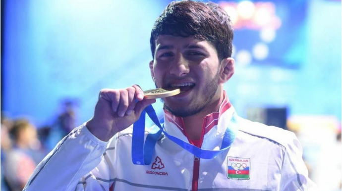 Azərbaycanın tanınmış güləşçisi narkotikə görə saxlanılıb - FOTO