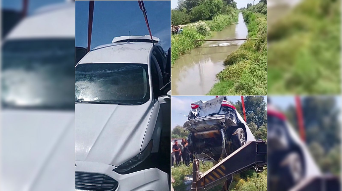 Qəzaya düşən sürücü yol polisindən qaçmayıb - DİN-dən AÇIQLAMA   - VİDEO - YENİLƏNİB