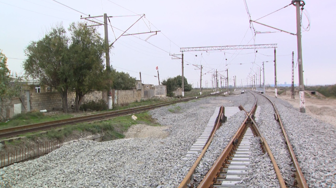 Bakı-Şabran dəmir yolu xəttindən oğurluq edildi - VİDEO-FOTO