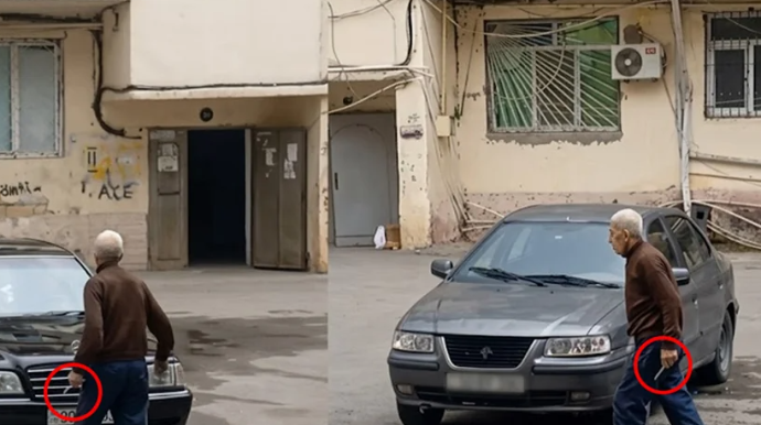 В Сумгайыте человек с ножом преследует детей: приняты соответствующие меры - ВИДЕО 