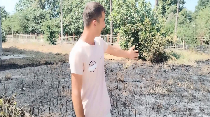 Masallıda yanğın törətməkdə şübhəli bilinən şəxs müəyyən edilib - VİDEO