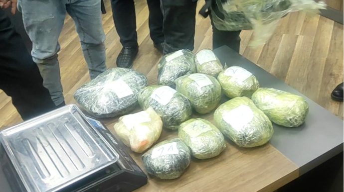 Polis əməkdaşları tərəfindən ümumilikdə 25 kq narkotik vasitə aşkarlandı 