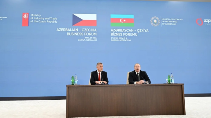 Azərbaycan-Çexiya biznes-forumu keçirilib 