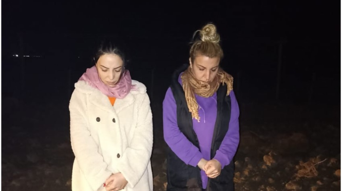 Azərbaycandan İrana keçməyə cəhd göstərən 2 qadın saxlanılıb 