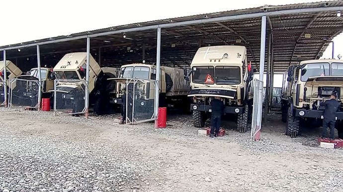 Orduda silah və texnika payız-qış mövsümü rejiminə keçirilir - VİDEO 