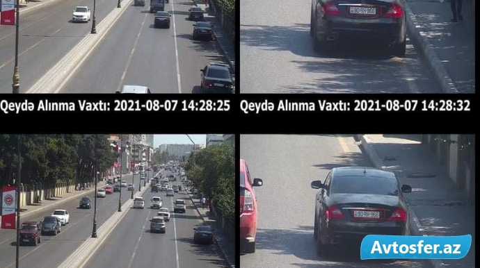 Bakıda nişan olmayan yerdə sürücüyə cərimə yazdılar - VİDEO-FOTO