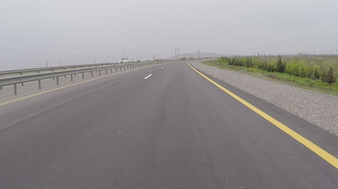 Sürücülərin DİQQƏTİNƏ!  Bu yolda sizi təhlükə gözləyə bilər - VİDEO 