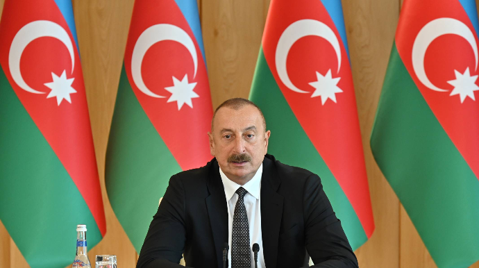 İlham Əliyev paylaşım etdi 