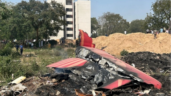 Hindistanda qəzaya uğrayan sərnişin təyyarəsinin qara qutuları tapıldı