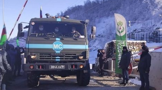 Дорога Ханкенди - Лачын открыта для гуманитарных целей - ОБНОВЛЕНО  - ФОТО - ВИДЕО