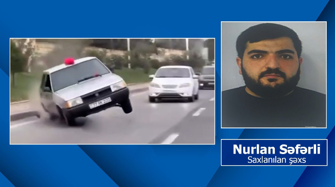 Toy karvanında avtoxuliqanlıq edən sürücü həbs olundu - FOTO