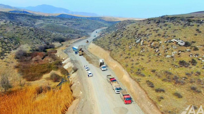 Suqovuşan-Kəlbəcər yolunun inşasına başlanıldı - FOTO 