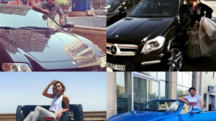 Məşhurların 100-340 min AZN-lik LÜKS AVTOMOBİLLƏRİ - VİDEO 