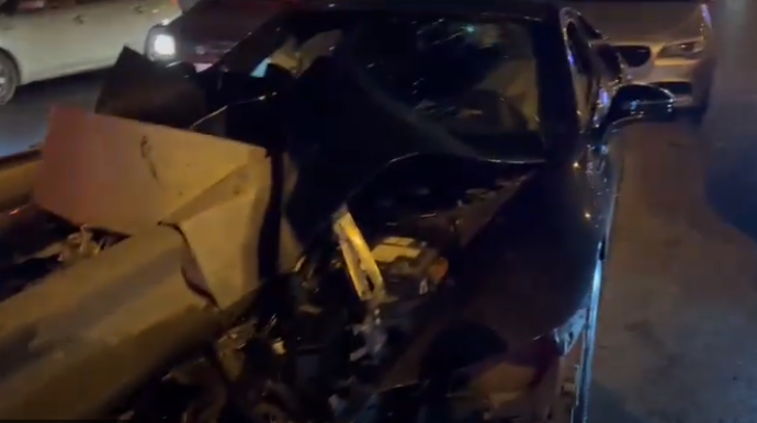 Qazilərin evini bir neçə nəfərə satan iş adamı qəzaya düşdü - VİDEO  