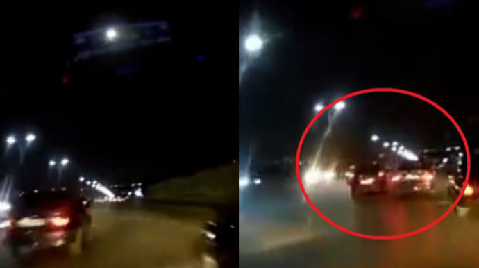Водители Tofaş и Opel превратили дорогу Баку - Сумгайыт  в гоночную трассу 