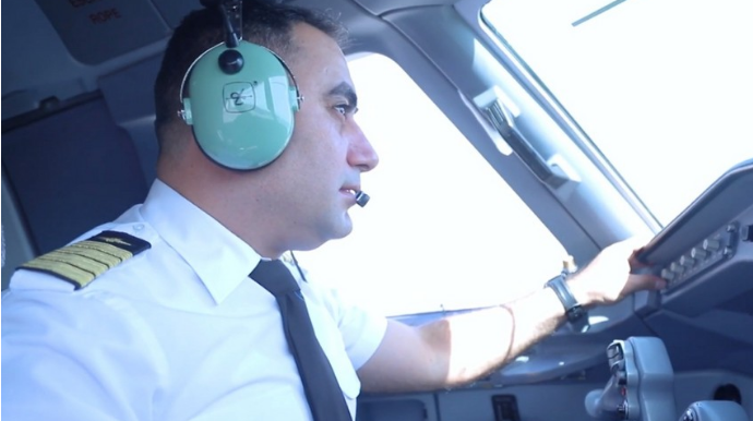Zəngilana uçan ilk mülki təyyarənin kapitanı: "Füzuli hava limanına da birinci uçuşu mən etmişəm" 