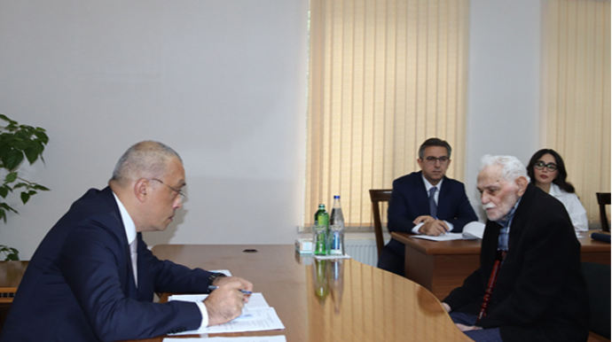 ADSEA sədri Tovuzda vətəndaşlarla görüşdü - FOTO