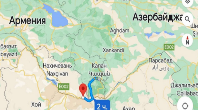 “Zəngəzur dəhlizi” “Google” üçün açıqdır – Ermənilər isterikadadır    - FOTO