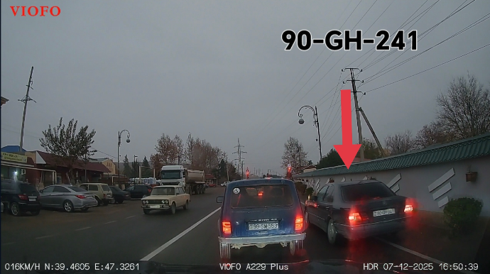 В Физули участник свадебного кортежа создал опасную ситуацию – ВИДЕО 