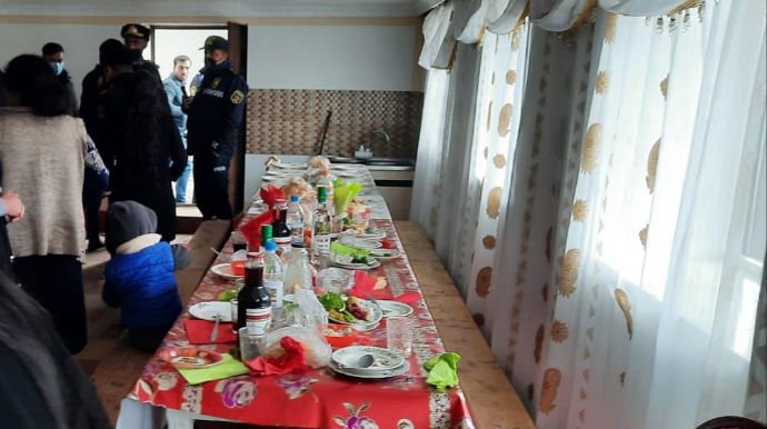 Gədəbəydə toy mərasimin keçirilməsinin qarşısı alınıb - FOTO 