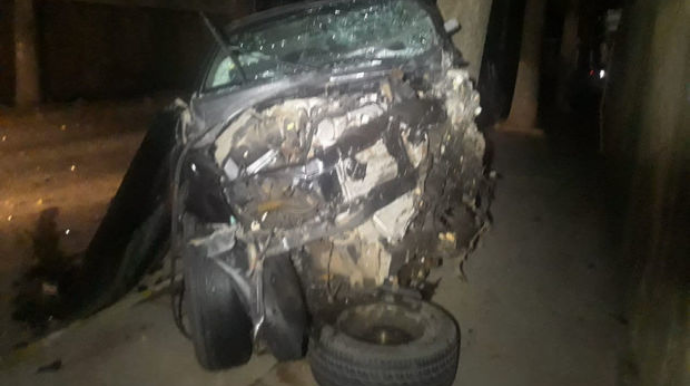 В Товузе автомобиль врезался в дерево: есть пострадавший   - ФОТО