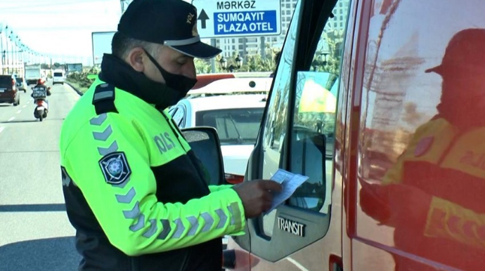 Bakıda sanitariya-gigiyena qaydalarını pozan sürücülər cərimələnib 