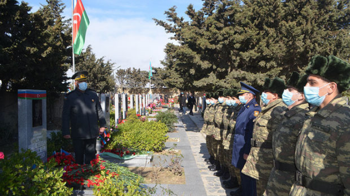 Milli Qəhrəmanın xatirəsi yad edilib - FOTO