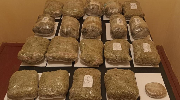 Azərbaycana 37 kq narkotikin qaçaqmalçılıqla keçirilməsinin qarşısı alınıb - FOTO 