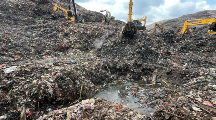 Məişət tullantıları poliqonunda uçqun - 5 nəfər ölüb 